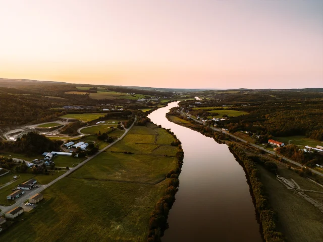 Chaudière River, Vallée-Jonction