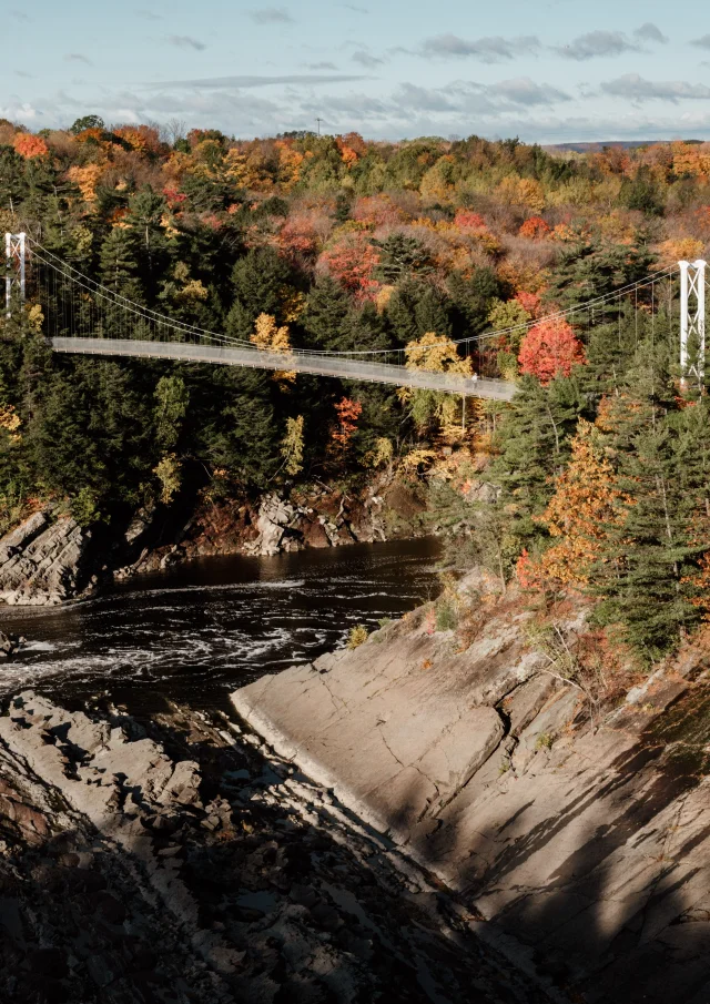 L'autome au Parc Des Chutes-de-la-Chaudière à Lévis