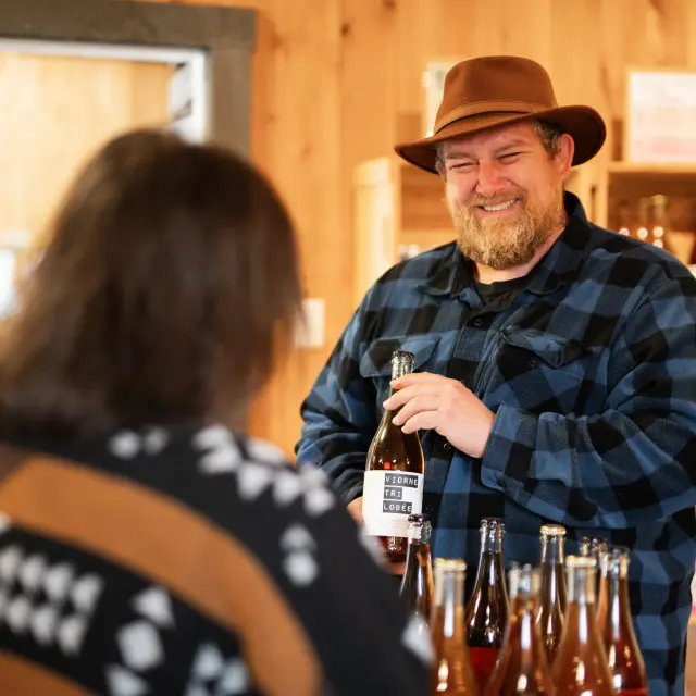 Dégustation de cidres au Domaine Ritt, situé à Cap-Saint-Ignace