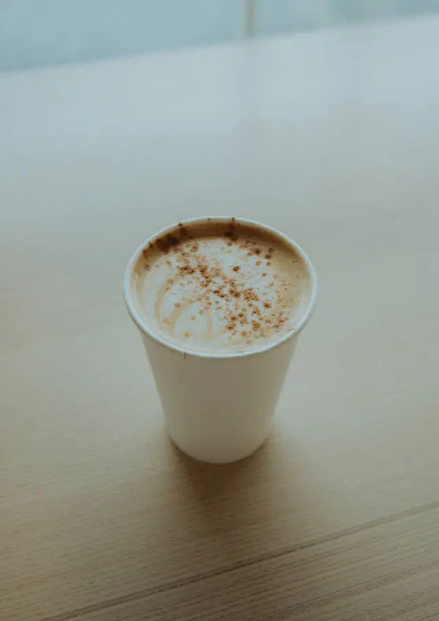 Un café du Café Blou à Lévis