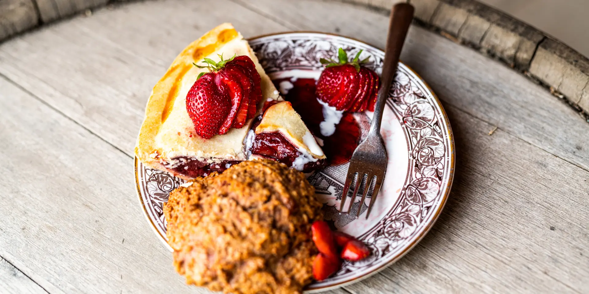 Tarte aux Fraises à la Ferme Genest à Saint-Nicolas