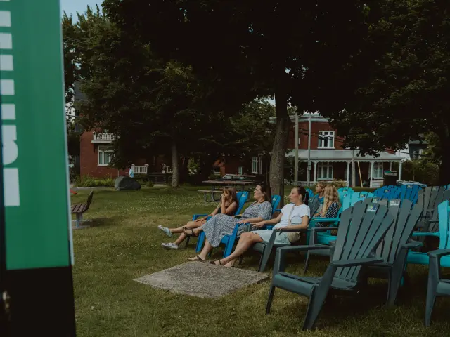 Installation pour le Luminoscope, Maison Alphonse-Desjardins | Lévis
