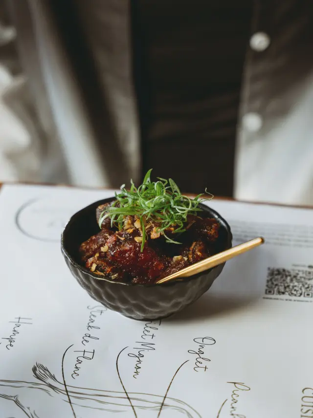 Burnt ends de Wagyu, Cuisine du Marché | Lévis
