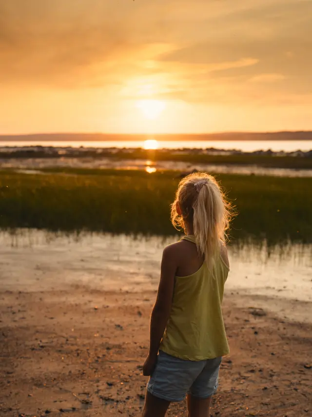 Un coucher de soleil à l'Anse Ross | Lévis