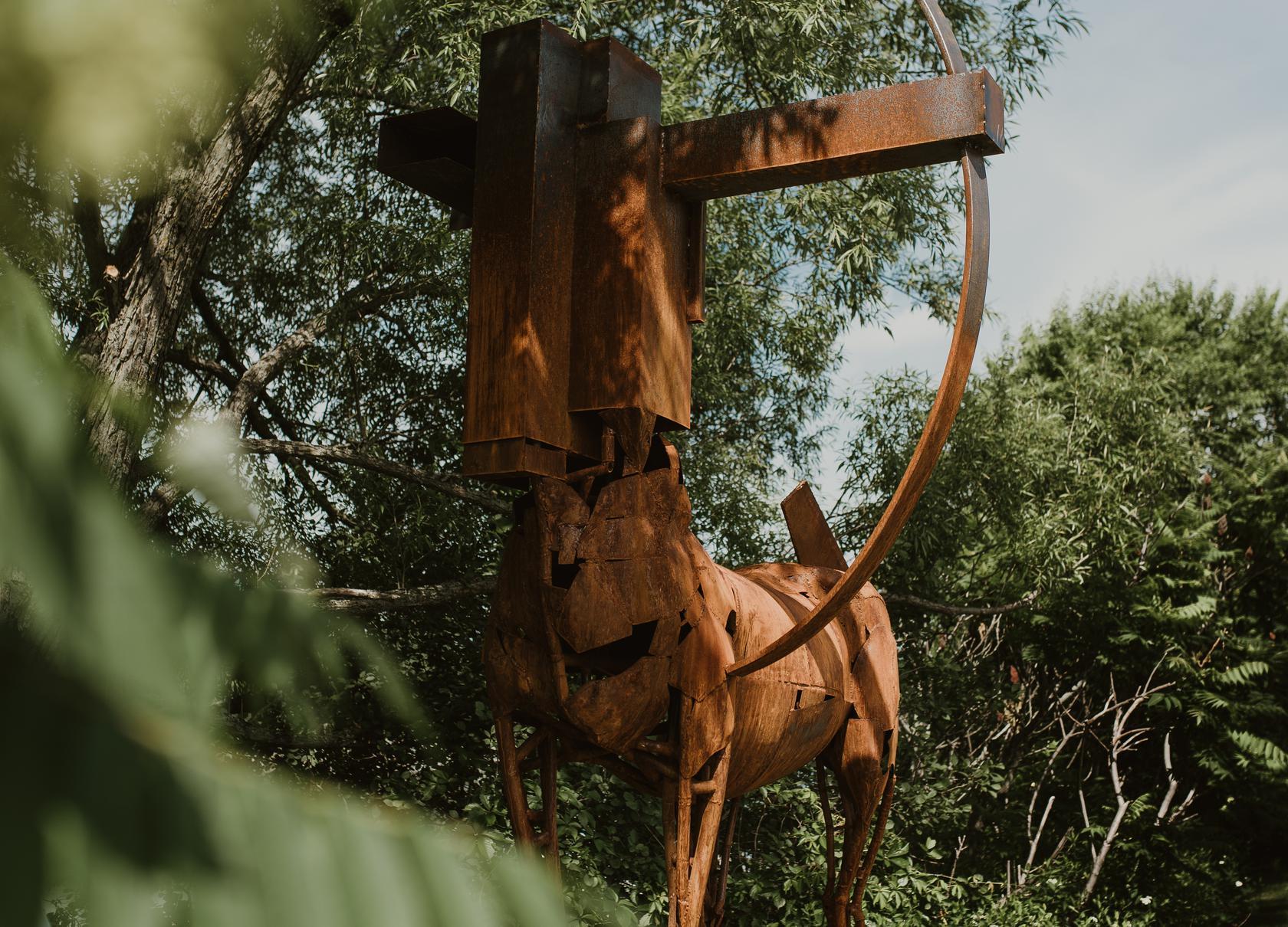 Beauce Art - Route de la Beauce 2019 - sculpture animal