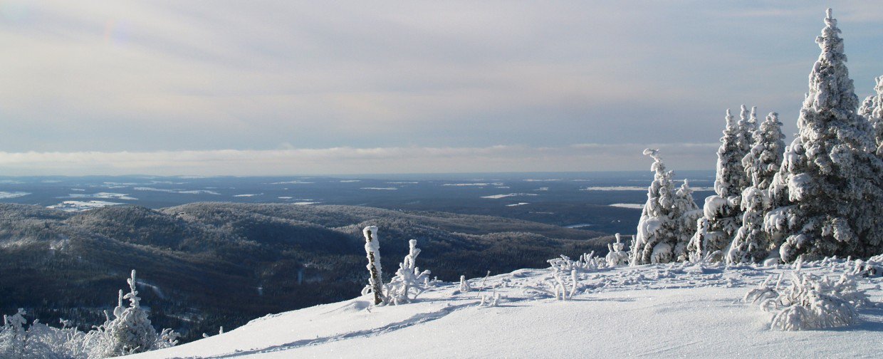 Domaine du Radar - Snowshoeing to Saint-Sylvestre - Lotbinière