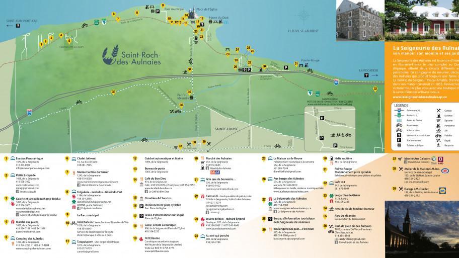 Municipalité de SaintRochdesAulnaies Circuits à SaintRochdes